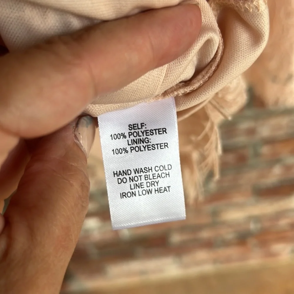 Lulu's NWT strapless lace dress size M - Picture 9 of 10